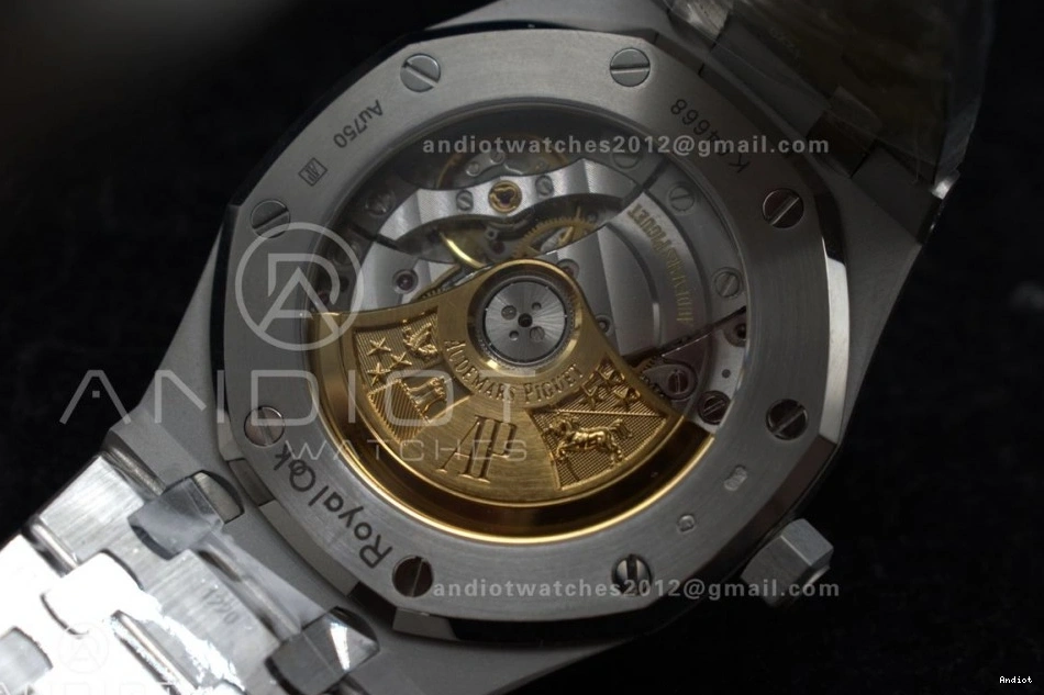 Royal SA3120 SS Oak 37mm Edition on APSF 1:1 Dial Clone Grey Frosted 15454 Best Bracelet SS Textured Super 0516